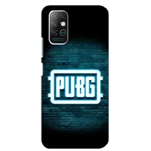 Чохол (TPU) з картинкою "Лого Пабг" на Інфінікс Нот 8 (Лого PUBG)