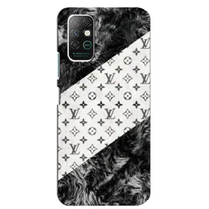 Чохол Стиль Louis Vuitton на Infinix Note 8 (LV на білому)