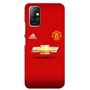 Силіконові Чохли з принтом Футбол на Infinix Note 8 (Man United)