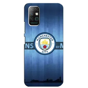Силіконові Чохли з принтом Футбол на Infinix Note 8 (ManCity)