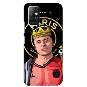 Чохол (TPU) з Футболістом на Infinix Note 8 (Mbappe King)