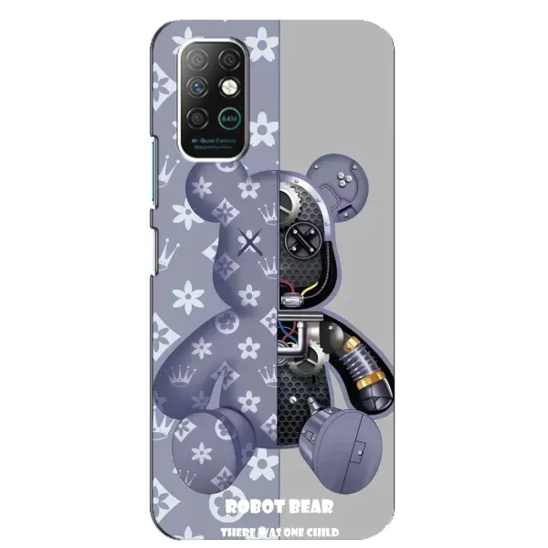 Чехол с рисунком «Медведь Louis Vuitton» для Infinix Note 8