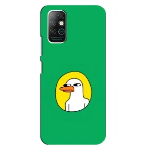 Бампер з принтом Меми для Infinix Note 8 (Мем Качка)