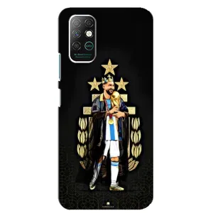 Чохли Лео Мессі Аргентина для Infinix Note 8 (Мессі король)
