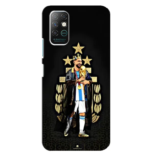 Чехол с рисунком «Месси король» для Infinix Note 8 Чехол с рисунком «Месси король» для Infinix Note 8