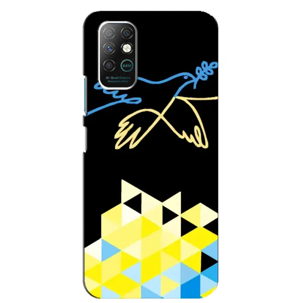 Чохол з малюнком «Мир для Укрїни» для Infinix Note 8 Чохол з малюнком «Мир для Укрїни» для Infinix Note 8