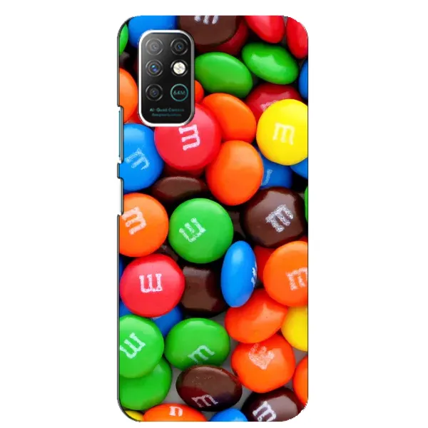 Чехол с рисунком «Разноцветные M&M'S» для Infinix Note 8 Чехол с рисунком «Разноцветные M&M'S» для Infinix Note 8