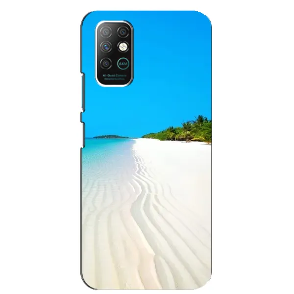 Чехол с рисунком «Море песок» для Infinix Note 8 Чехол с рисунком «Море песок» для Infinix Note 8
