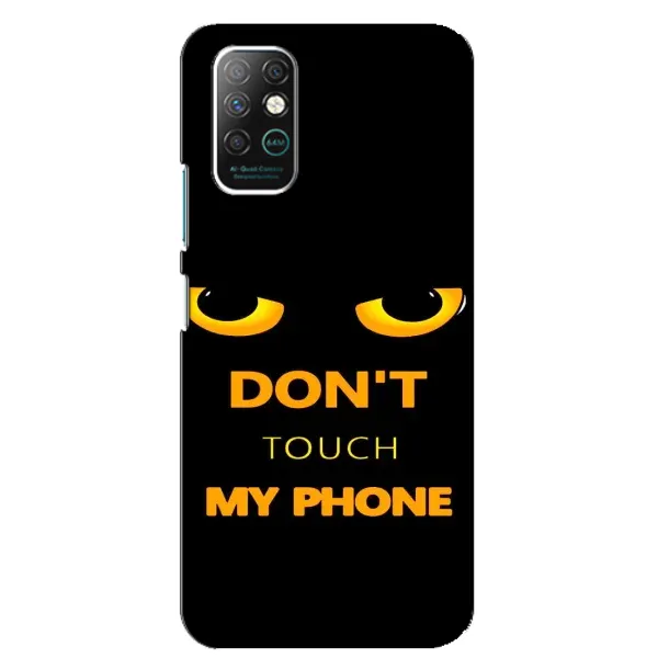 Чехол с рисунком «Не трогай мой телефон» для Infinix Note 8 Чехол с рисунком «Не трогай мой телефон» для Infinix Note 8