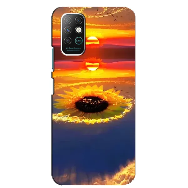 Чехол с рисунком «Небо подсолнух» для Infinix Note 8 Чехол с рисунком «Небо подсолнух» для Infinix Note 8