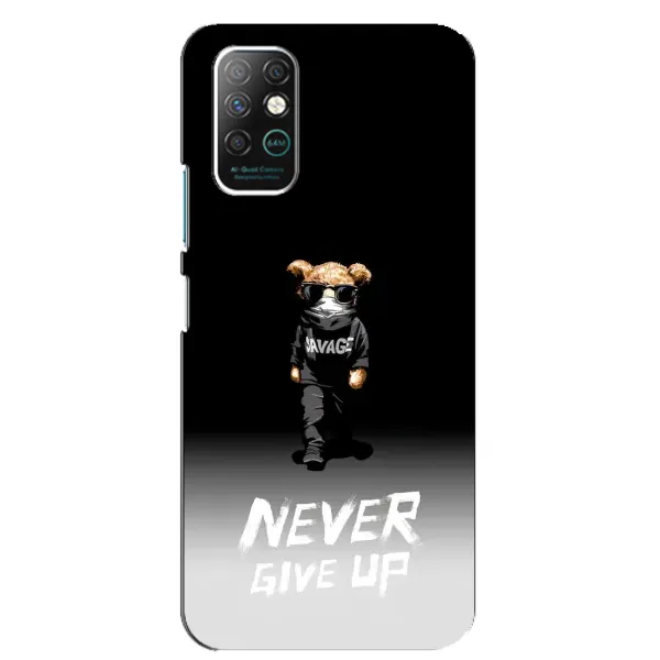 Чехол с рисунком «Never» для Infinix Note 8 Чехол с рисунком «Never» для Infinix Note 8