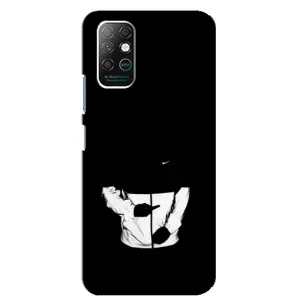 Силіконовый Чохол на Infinix Note 8 з картинкою НАЙК (Nike стиль)