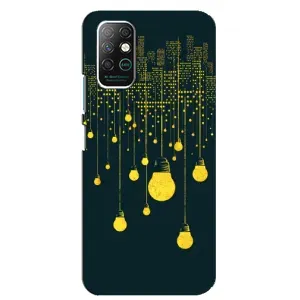 Силиконовые Чехлы Любимому человеку для Infinix Note 8 (Ночной город)