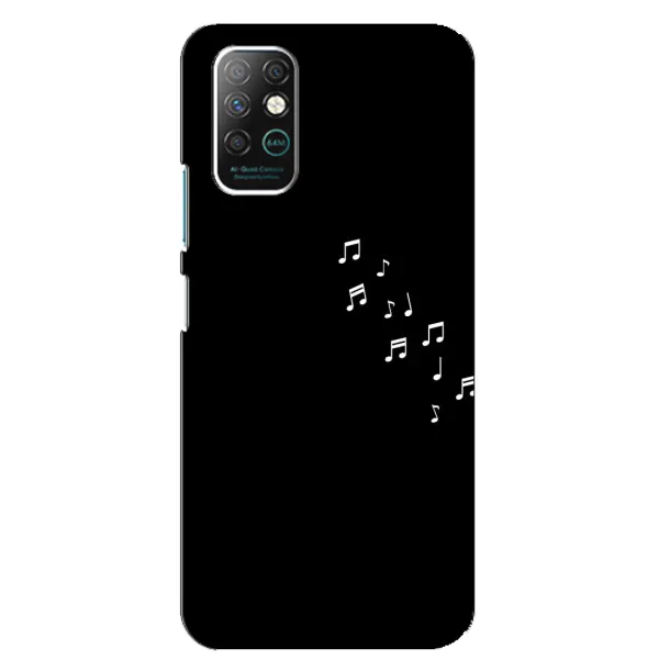 Чехол с рисунком «Ноты» для Infinix Note 8 Чехол с рисунком «Ноты» для Infinix Note 8