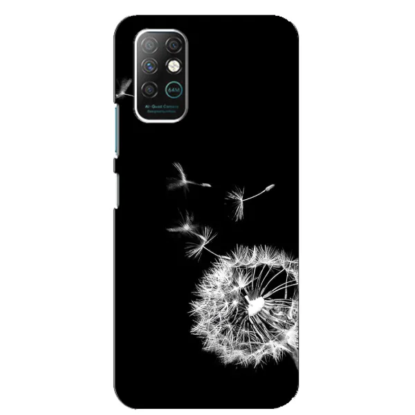 Чохол з малюнком «Кульбабка на чорному» для Infinix Note 8 Чохол з малюнком «Кульбабка на чорному» для Infinix Note 8