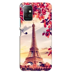 Чехол с Эйфелевой башней на Infinix Note 8 (Paris photo)