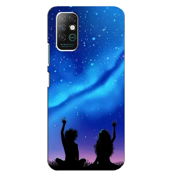 Чехол с рисунком «Парочка» для Infinix Note 8 Чехол с рисунком «Парочка» для Infinix Note 8