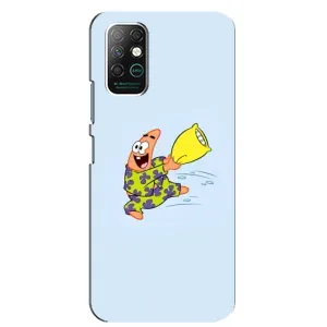 Чохли з Патріком на Infinix Note 8 (Патрік із подушкою)
