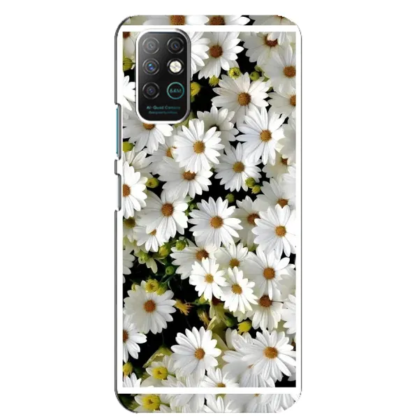Чохол з малюнком «Рамка в ромашках» для Infinix Note 8 Чохол з малюнком «Рамка в ромашках» для Infinix Note 8