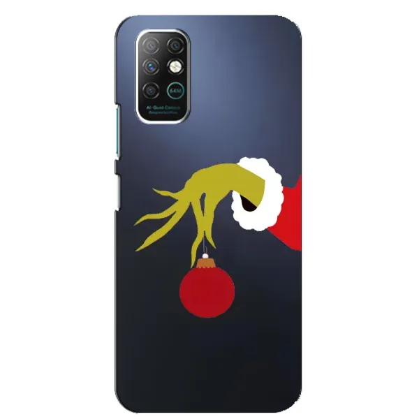 Чехол с рисунком «Рука Гринча» для Infinix Note 8 Чехол с рисунком «Рука Гринча» для Infinix Note 8