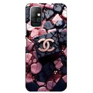 Чехол (Dior, Prada, YSL, Chanel) для Infinix Note 8 (Шанель)