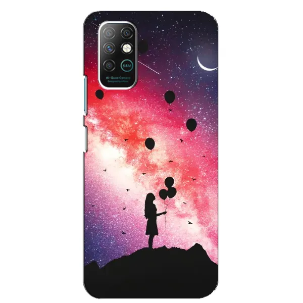 Чехол с рисунком «Шарики в небе» для Infinix Note 8 Чехол с рисунком «Шарики в небе» для Infinix Note 8