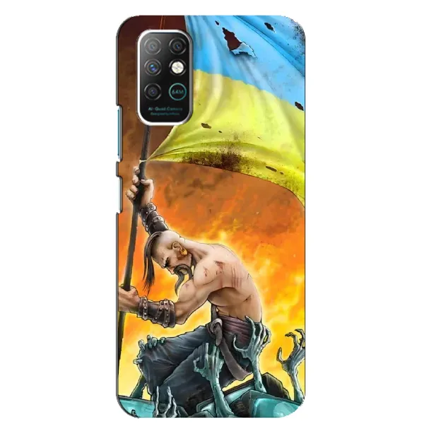 Чехол с рисунком «Сильный Козак» для Infinix Note 8 Чехол с рисунком «Сильный Козак» для Infinix Note 8