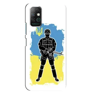 Патриотические Чехлы для Інфиникс Нот 8 (Солдат Украины)