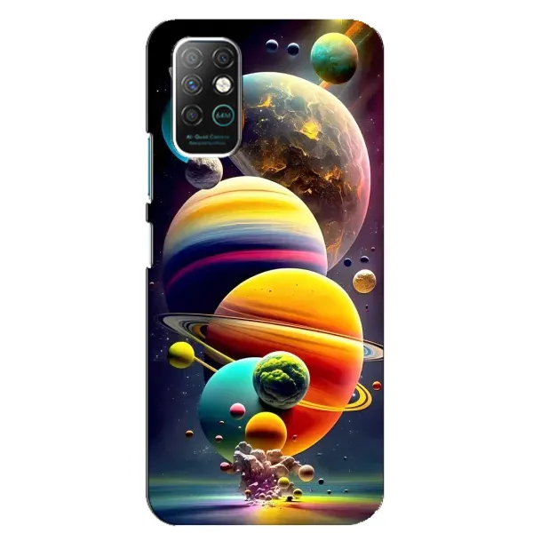 Чехол с рисунком «Солнечна система» для Infinix Note 8 Чехол с рисунком «Солнечна система» для Infinix Note 8