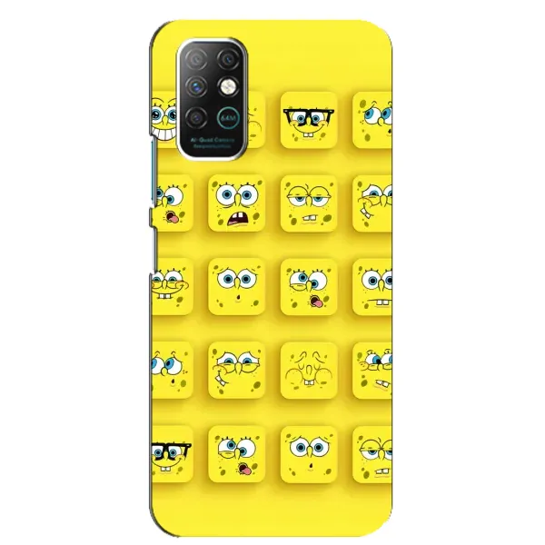 Чехол с рисунком «Спанч-БОБ» для Infinix Note 8 Чехол с рисунком «Спанч-БОБ» для Infinix Note 8