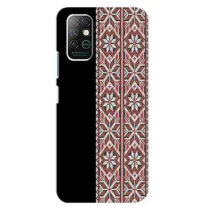 Силіконовый Чохол на Infinix Note 8 з картинкой Вишиванки (Стильна вишиванка)
