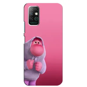 Чохол Головоломка для Infinix Note 8 - (AlphaPrint) (Сором)