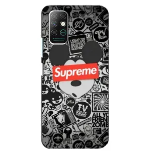 Чехол с Брендами одежды на Інфиникс Нот 8 (Supreme Маус)