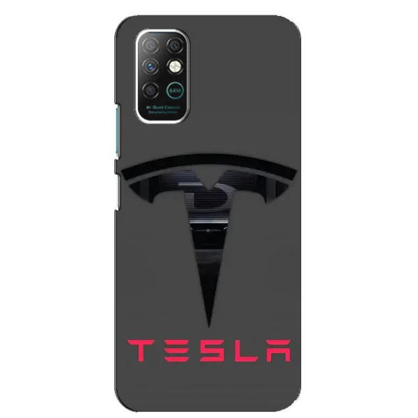 Чехол с рисунком «Logo TESLA» для Infinix Note 8