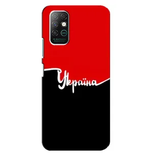 Чехлы УПА (Красно-Чёрный) на Infinix Note 8 (Украина УПА)