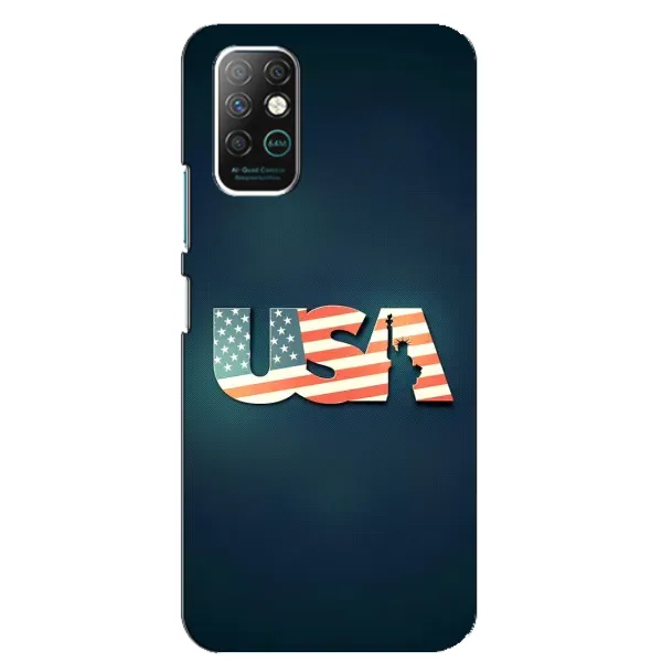 Чехол с рисунком «USA» для Infinix Note 8 Чехол с рисунком «USA» для Infinix Note 8