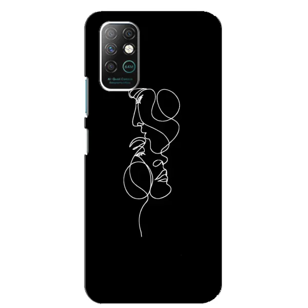 Чехол с рисунком «Влюбленная пара» для Infinix Note 8 Чехол с рисунком «Влюбленная пара» для Infinix Note 8