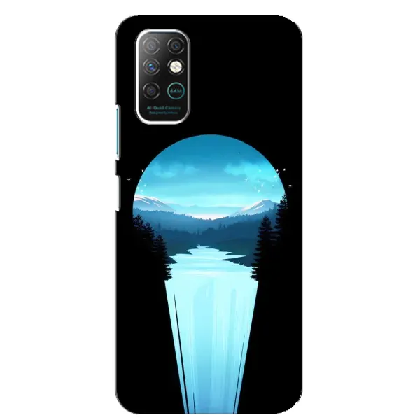 Чехол с рисунком «Синий Водопад» для Infinix Note 8 Чехол с рисунком «Синий Водопад» для Infinix Note 8