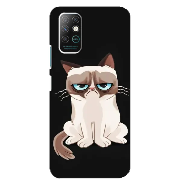 Чехол с рисунком «Взгляд кота» для Infinix Note 8 Чехол с рисунком «Взгляд кота» для Infinix Note 8