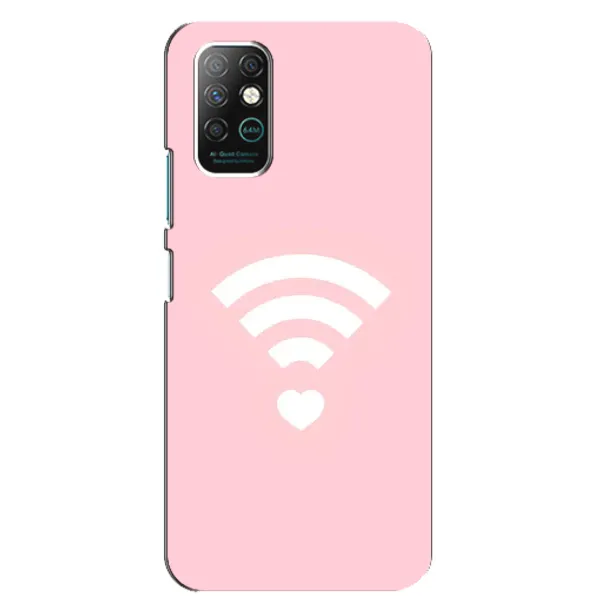 Чехол с рисунком «WiFi Love» для Infinix Note 8 Чехол с рисунком «WiFi Love» для Infinix Note 8