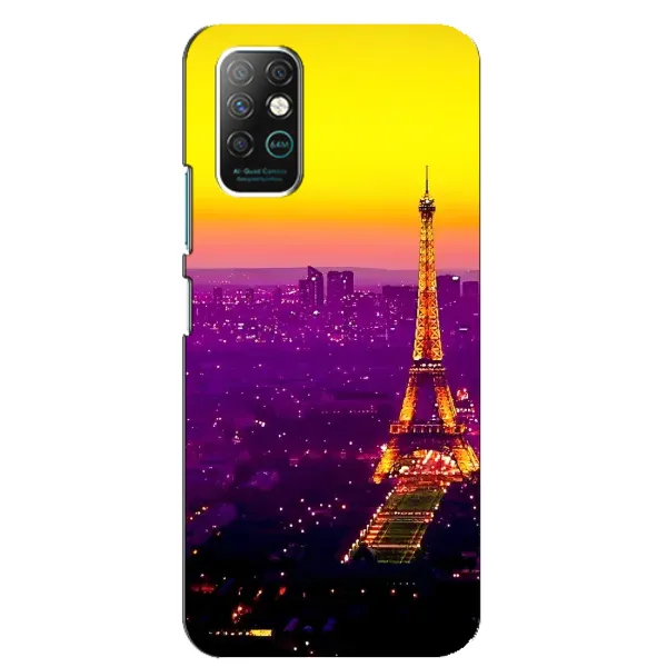 Чехол с рисунком «Яркая башня» для Infinix Note 8 Чехол с рисунком «Яркая башня» для Infinix Note 8