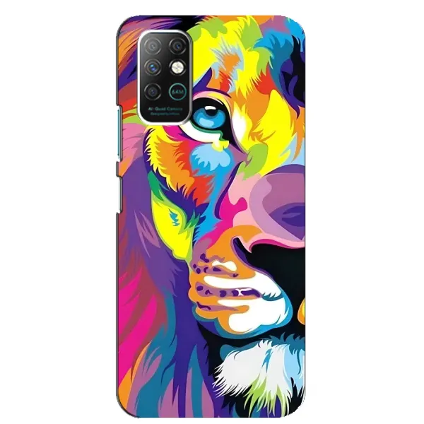 Чехол с рисунком «Яркий Лев» для Infinix Note 8 Чехол с рисунком «Яркий Лев» для Infinix Note 8