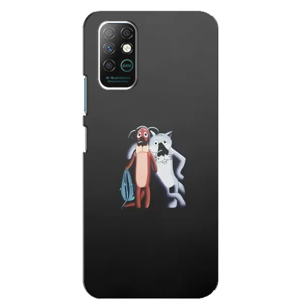 Чехол с рисунком «Шо, опять» для Infinix Note 8
