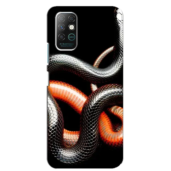 Чехол с рисунком «Змея» для Infinix Note 8