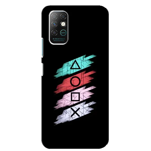 Чехол с рисунком «Значки Sony» для Infinix Note 8 Чехол с рисунком «Значки Sony» для Infinix Note 8