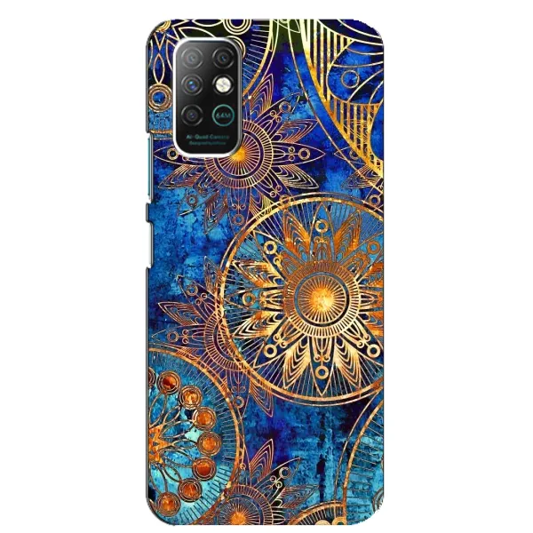 Чехол с рисунком «Золотые узоры» для Infinix Note 8 Чехол с рисунком «Золотые узоры» для Infinix Note 8