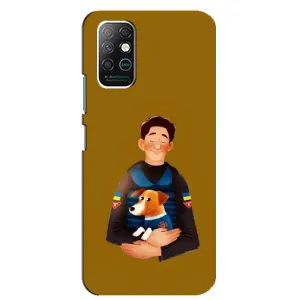 Чехол с принтом для Infinix Note 8 (ЗСУ Патрон)