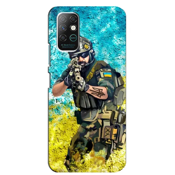 Чехол с рисунком «ЗСУ Воин» для Infinix Note 8 Чехол с рисунком «ЗСУ Воин» для Infinix Note 8