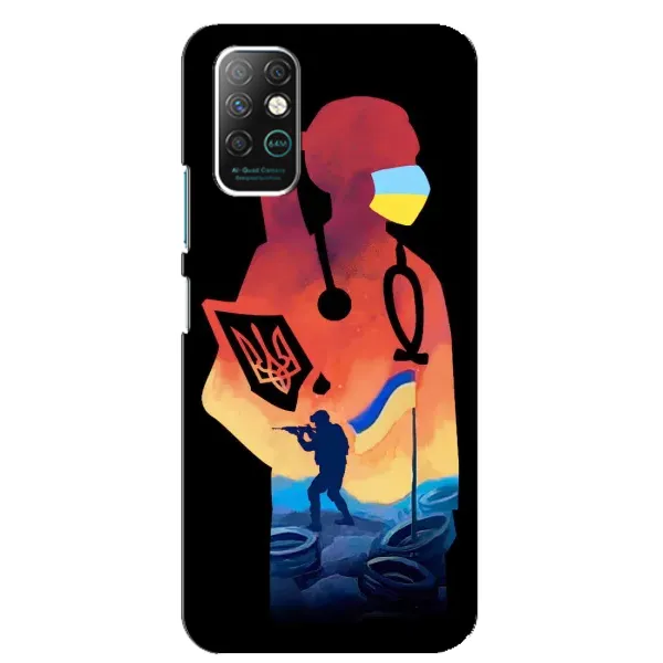 Чехол с рисунком «ЗСУ Врач» для Infinix Note 8 Чехол с рисунком «ЗСУ Врач» для Infinix Note 8