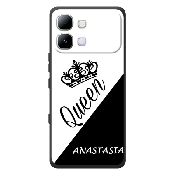 Чехол с рисунком «ANASTASIYA» для Infinix Note Edge